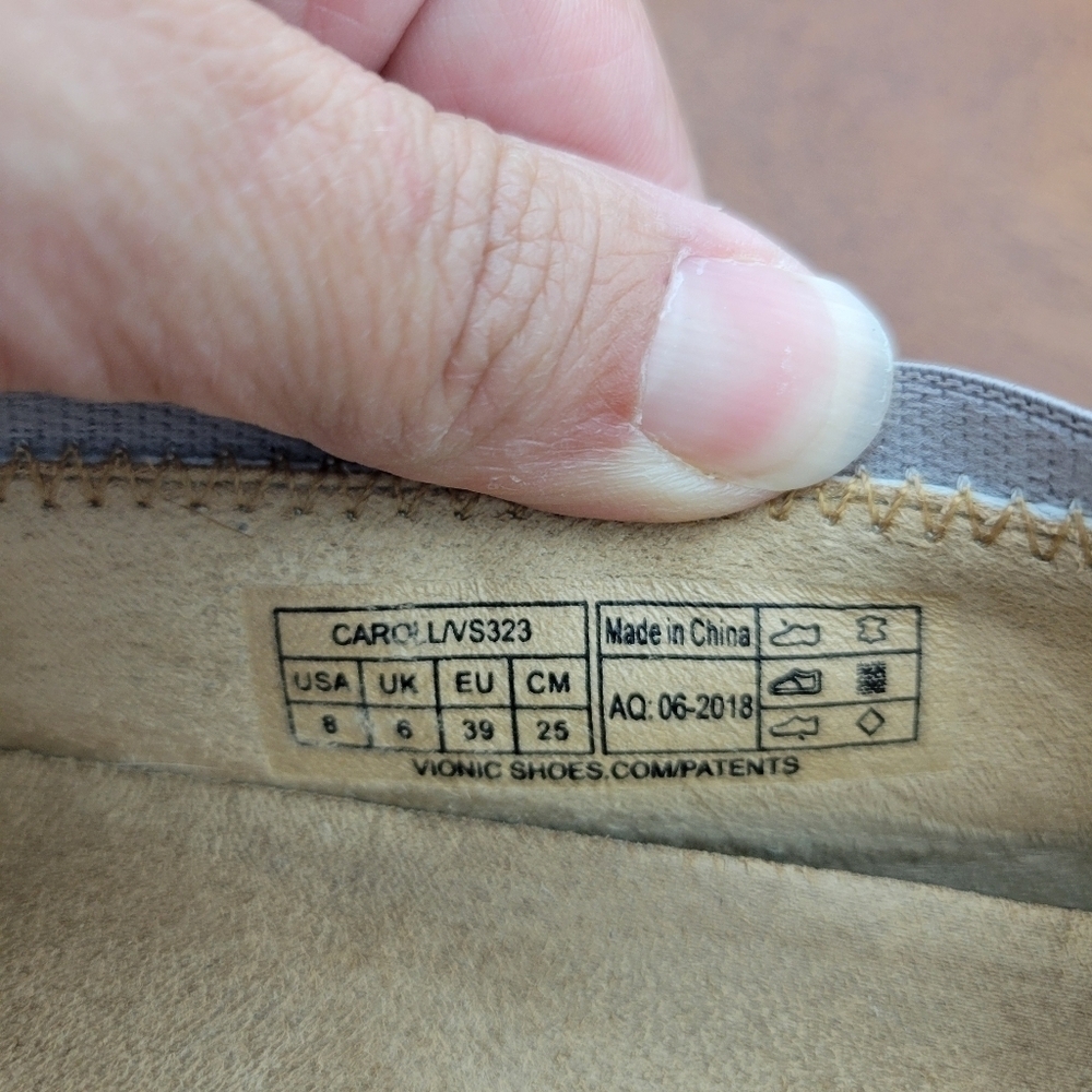 Vionic Spark Carroll Ballet Flat In Smokey Lavend… - image 6